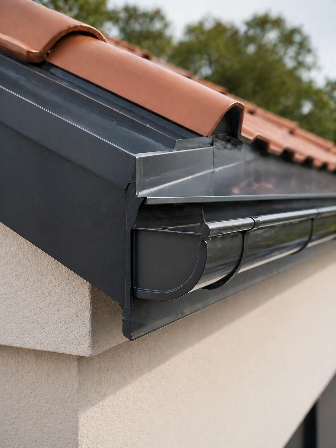 Pintura em Calhas, Rufos e Pingadeiras